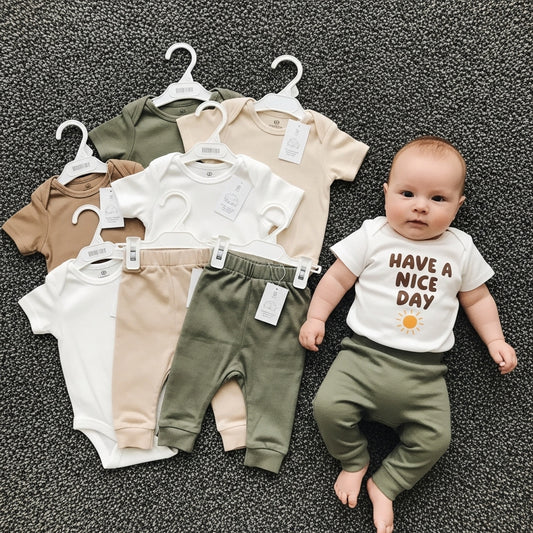 Set de Body y Pantalón de Algodón "Aventura Diaria"