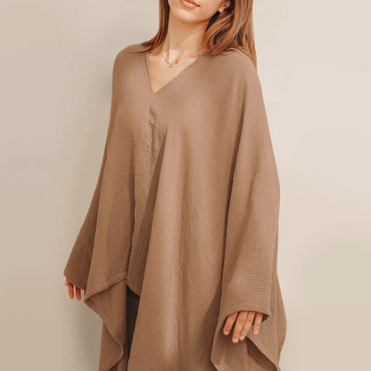 Cobertor de Lactancia Multiusos de Muselina 100% Algodón