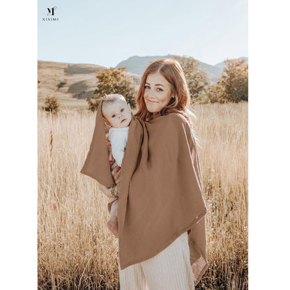 Cobertor de Lactancia Multiusos de Muselina 100% Algodón