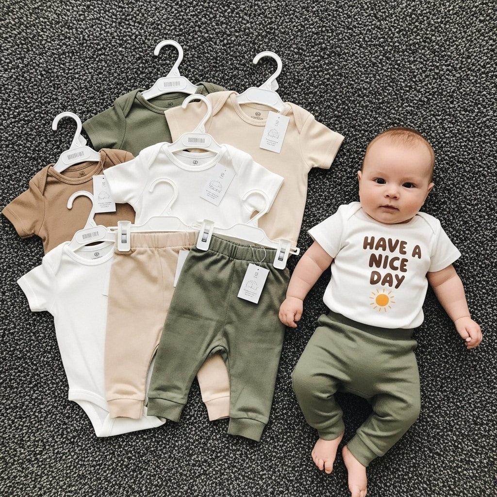 Set de Body y Pantalón de Algodón "Aventura Diaria"