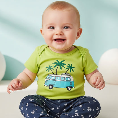 Set de Body y Pantalón de Algodón "Aventura Diaria"